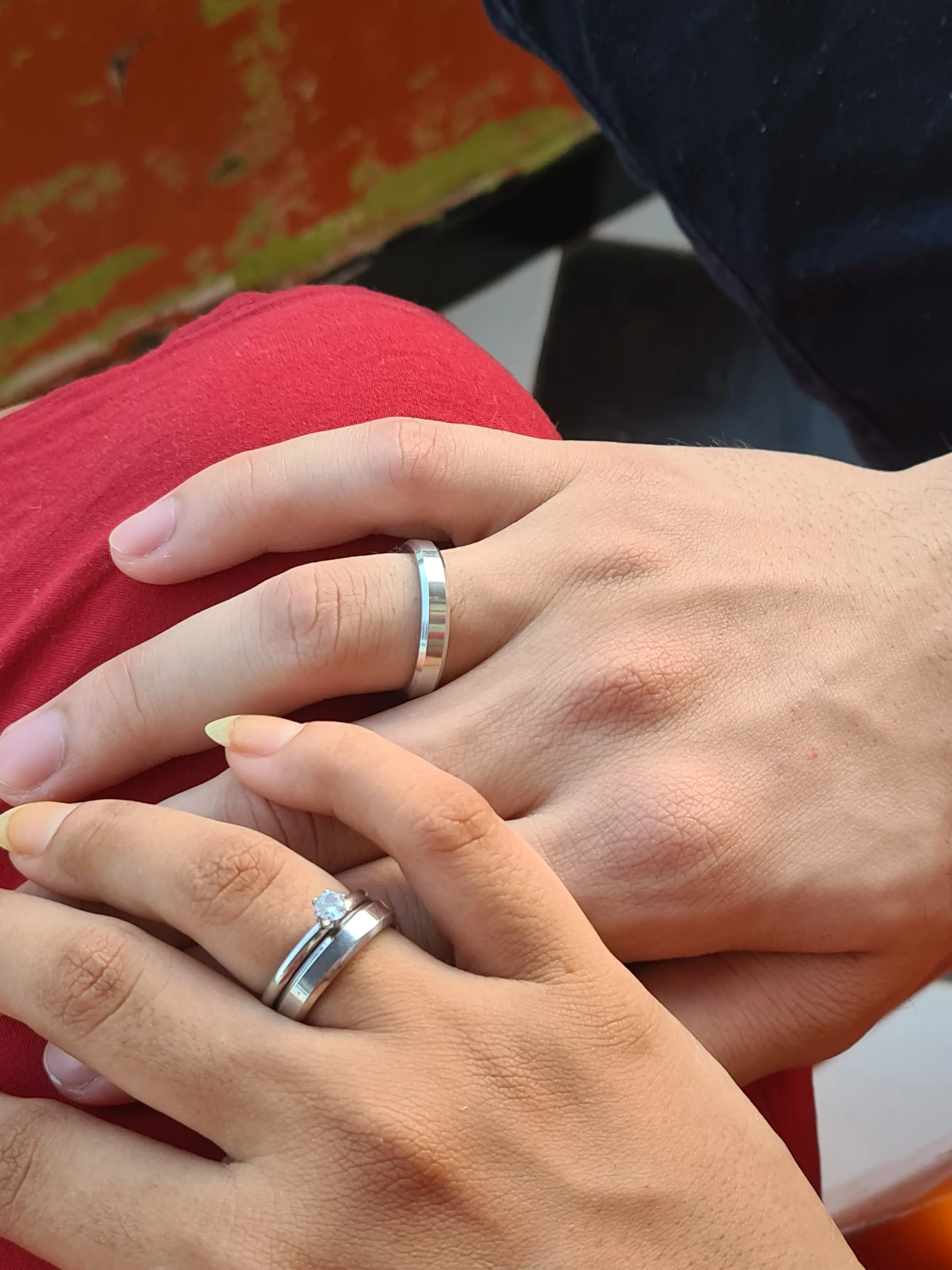 Foto do pedido de namoro